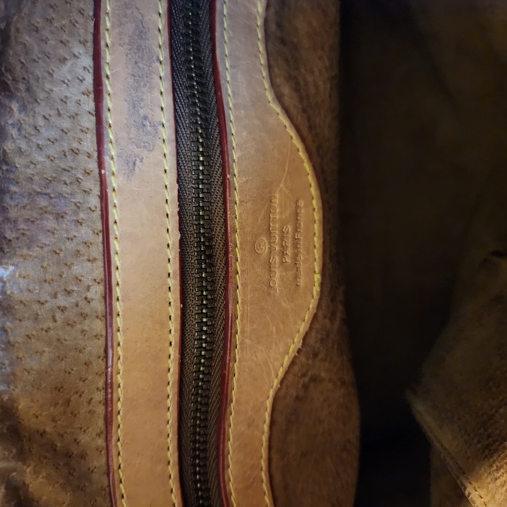 Louis Vuitton Brown Monogram Looping GM Shoulder Bag with Vachetta Leather - Picture 9 of 12